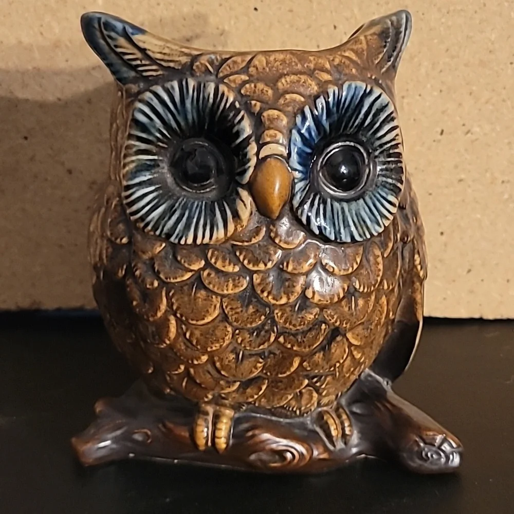 Vintage Owl Planter - Picture 1 of 8